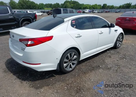 2012 Kia Optima Sx z USA, uszkodzony, nr VIN 5XXGR4A62CG061691
